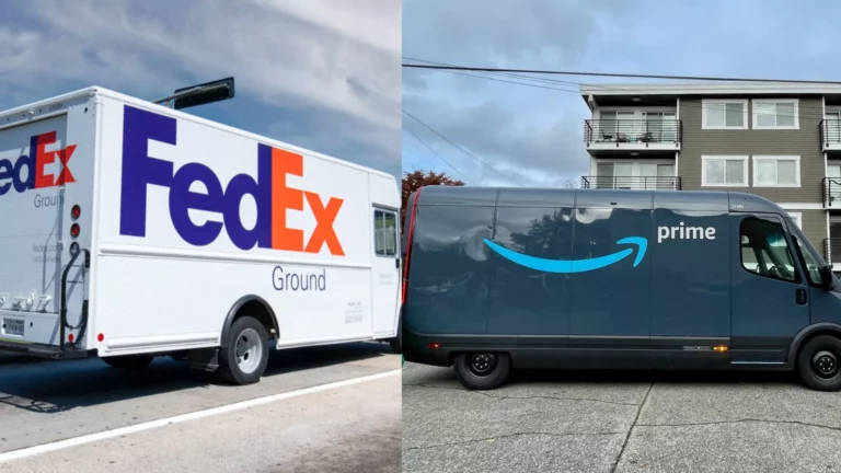 Who is Bigger FedEx or Amazon?