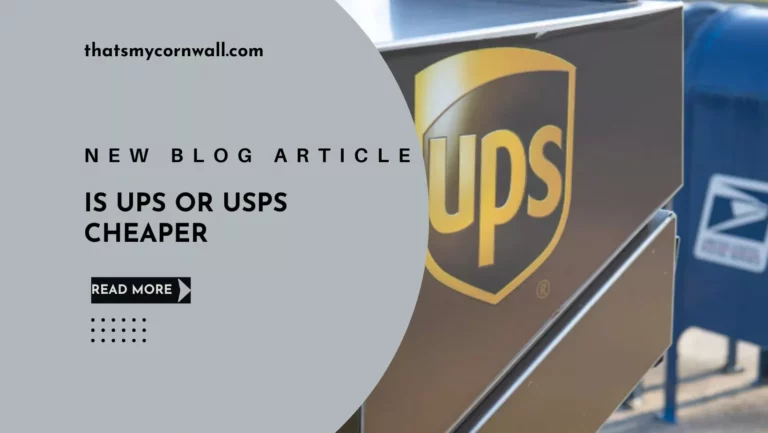 Is UPS or USPS Cheaper? Comparing Shipping Costs