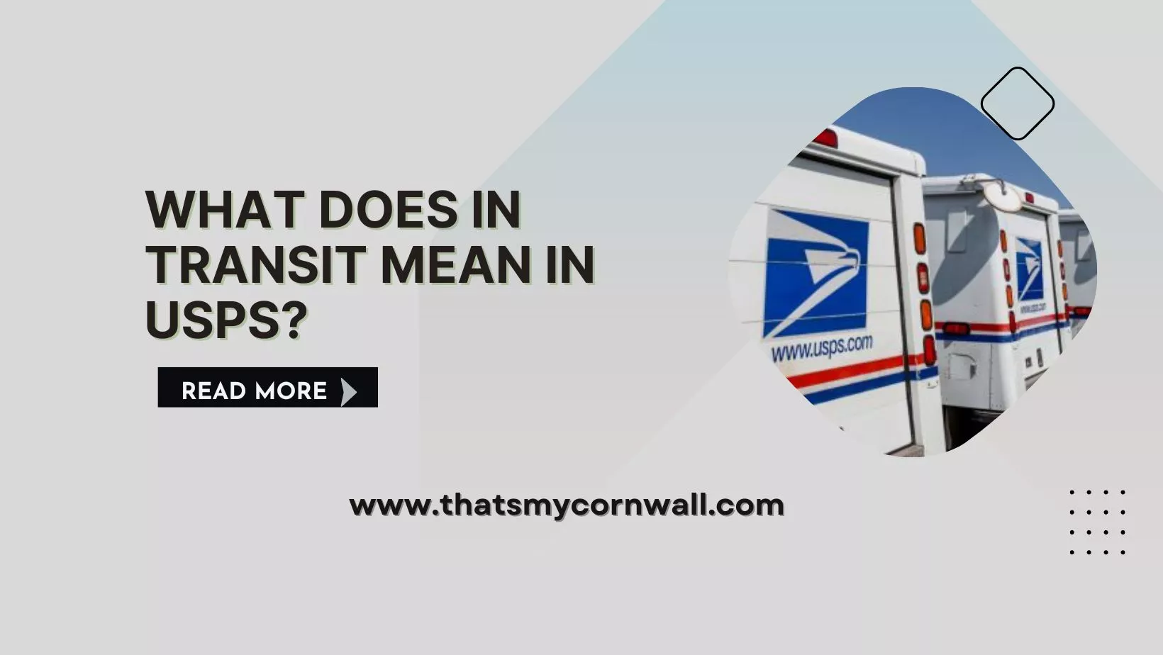 What Does in Transit Mean in USPS?