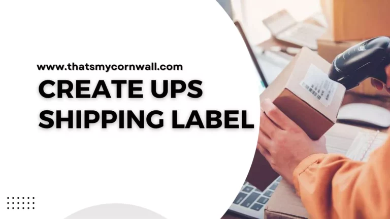 How Do I Create UPS Shipping Label?