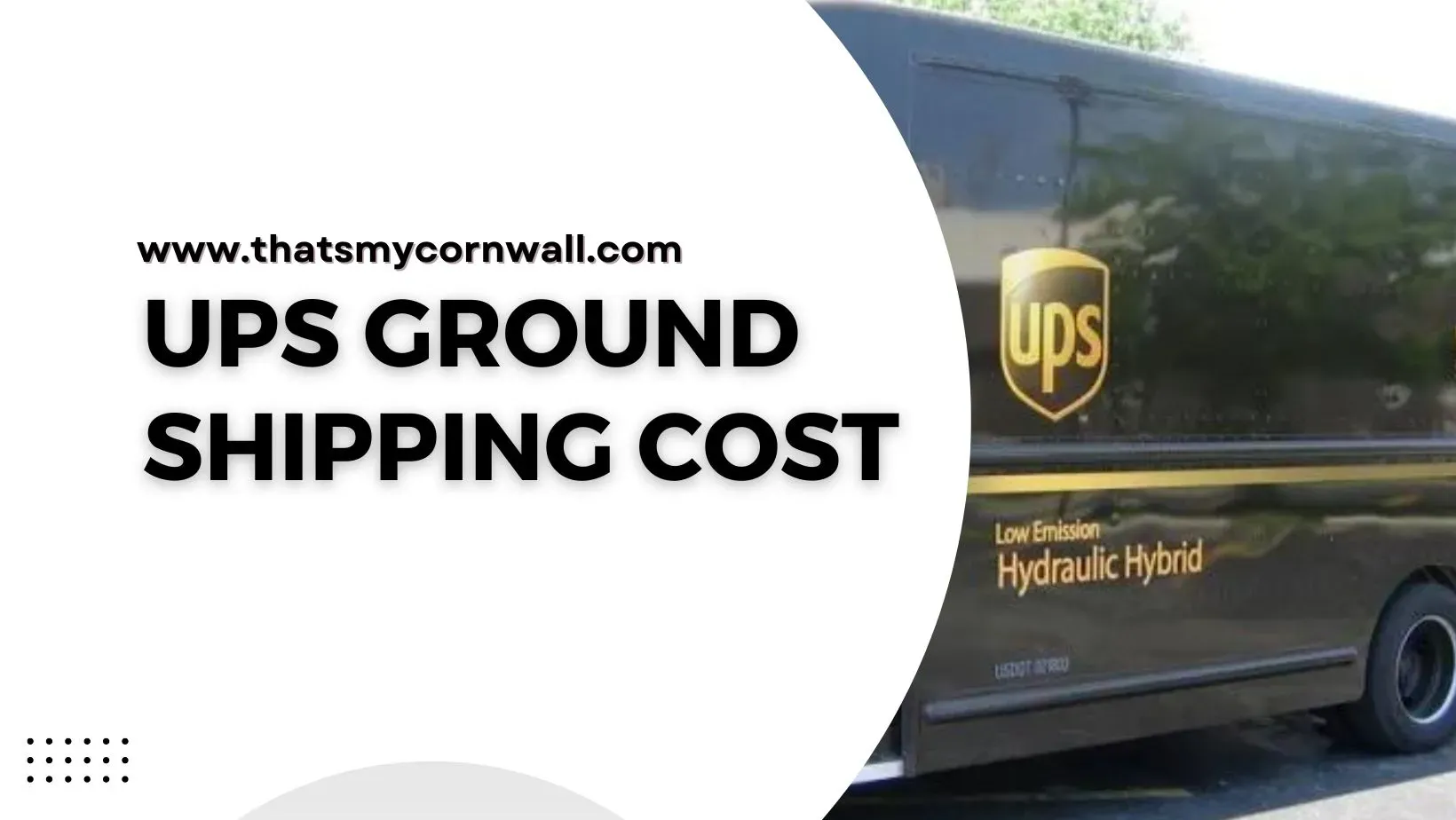 Ups Ground Shipping Cost