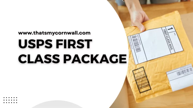 USPS First Class Package: Fast Delivery Guaranteed