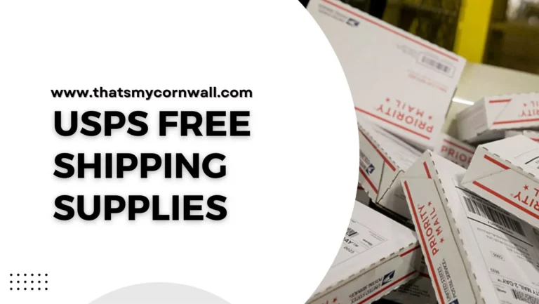 How to Get USPS Free Shipping Supplies